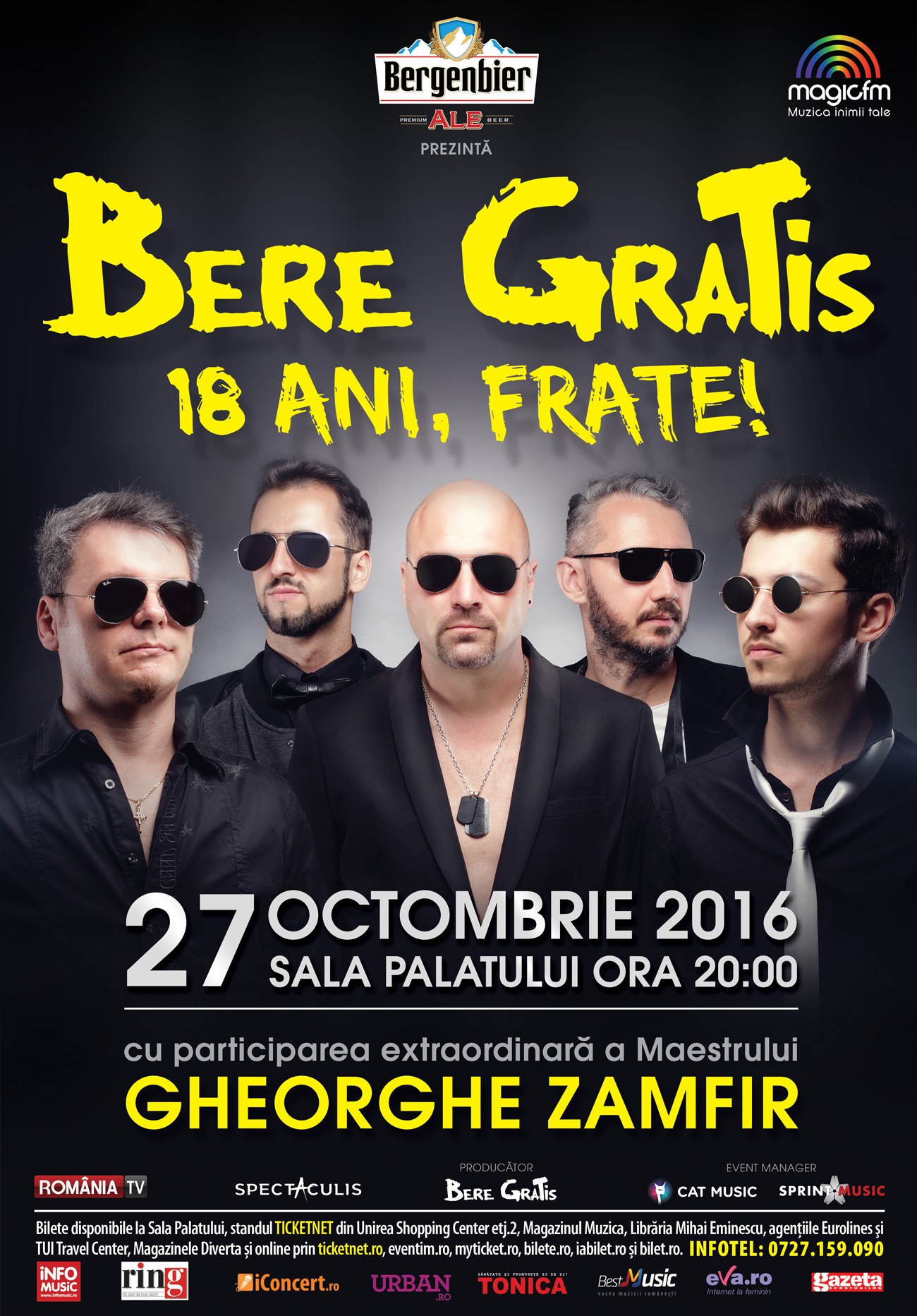 Bere Gratis - 18 ani, frate! - concert aniversar