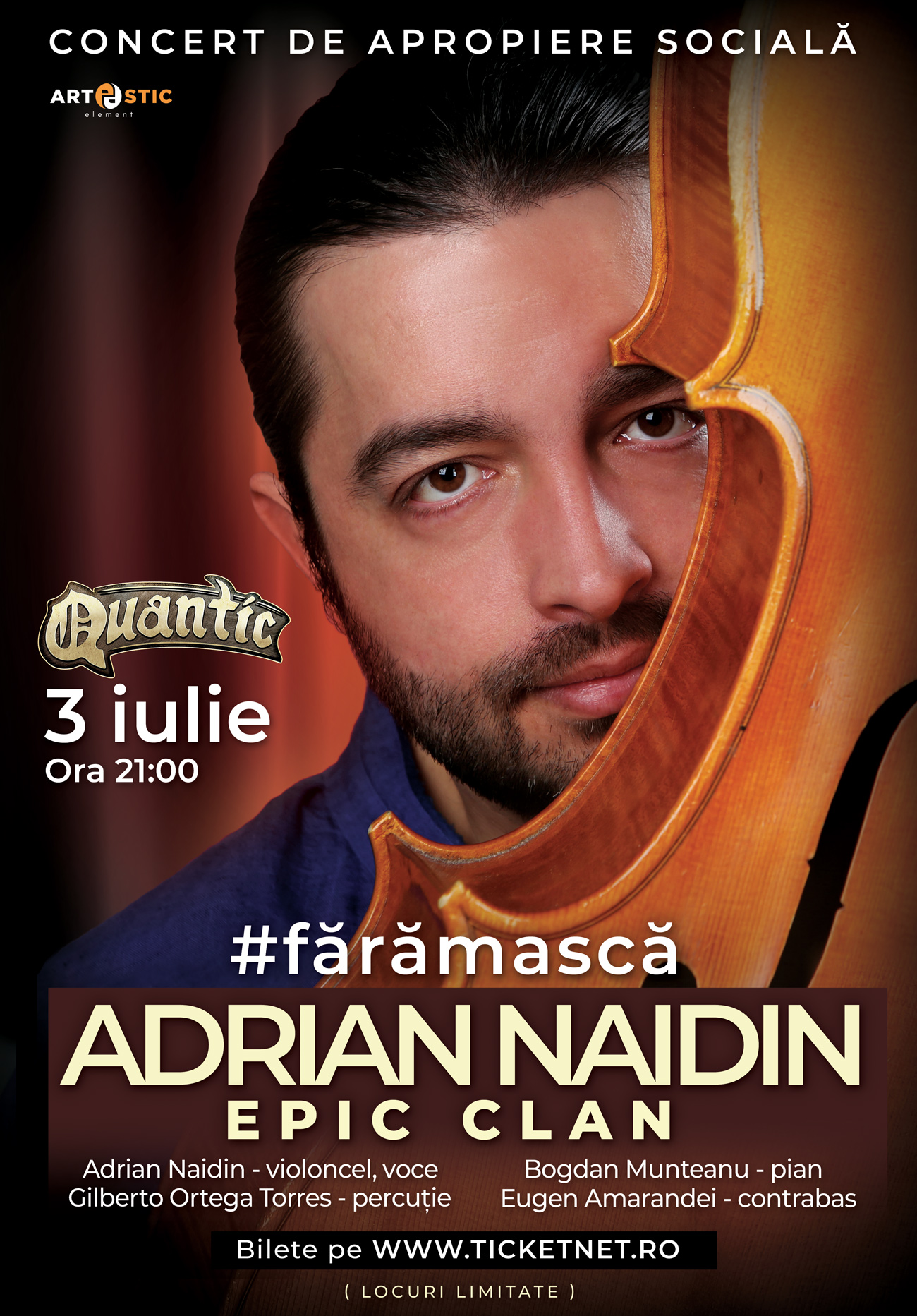 Adrian Naidin Epic Clan - #fără mască