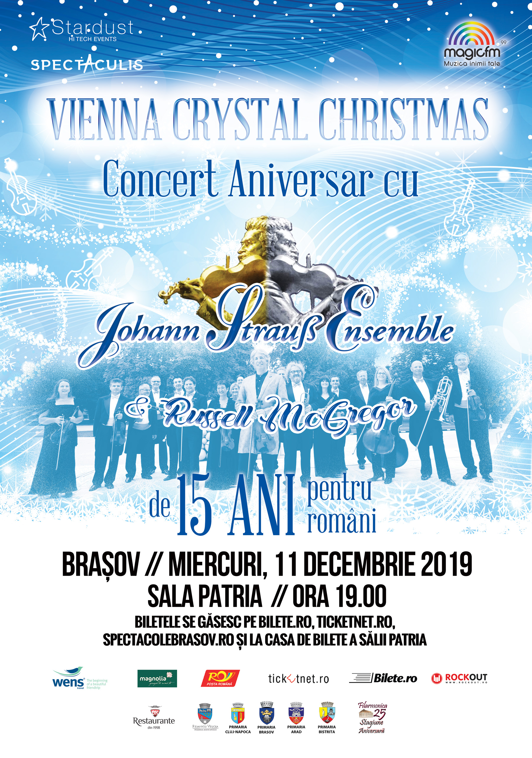 Johann Strauss Ensemble - Vienna Crystal Christmas - BRAȘOV